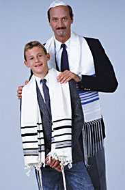 Jewish father and son