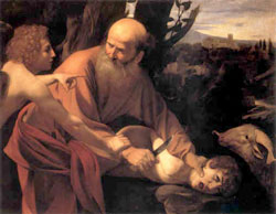 Early Views of God:  Abraham prepares to slay son;  Monotheists and Religion